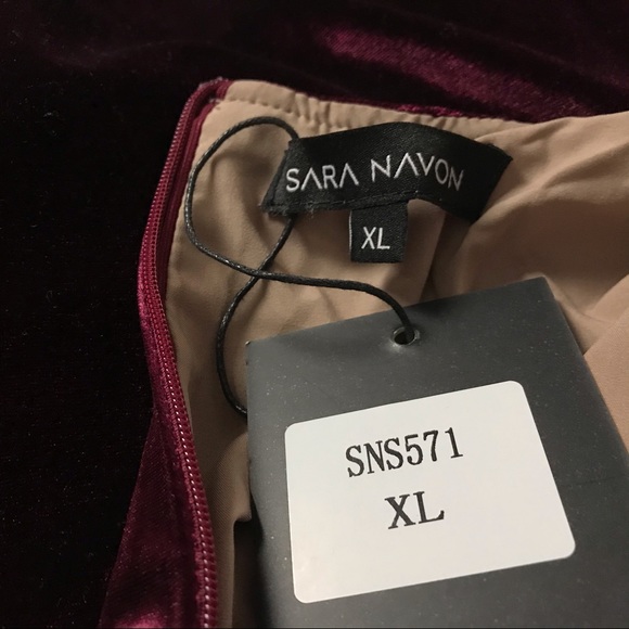 Sara Navon Women’s ColorBlock Cocktail Dress M Red - Picture 6 of 6